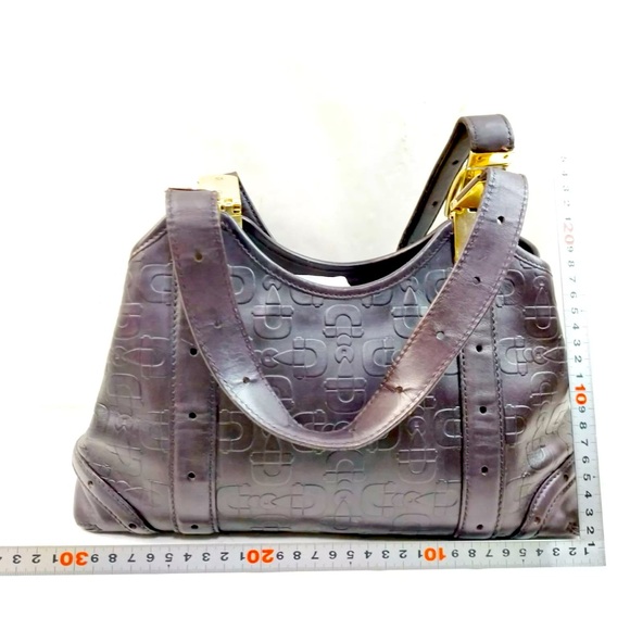 Gucci Hand Bag  Purple Leather made in Italy 🇮🇹 - Picture 2 of 8